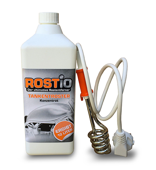 ROSTIO Tankentroster 1 Liter mit Tank Tauchsieder