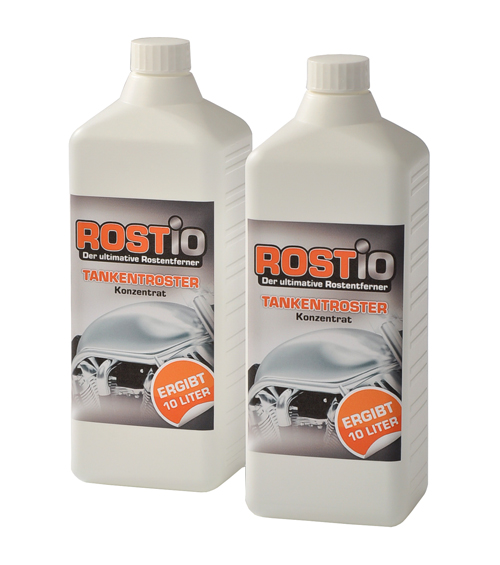 ROSTIO Tank Rust Remover Set - 2 x 1 liter Concentrate